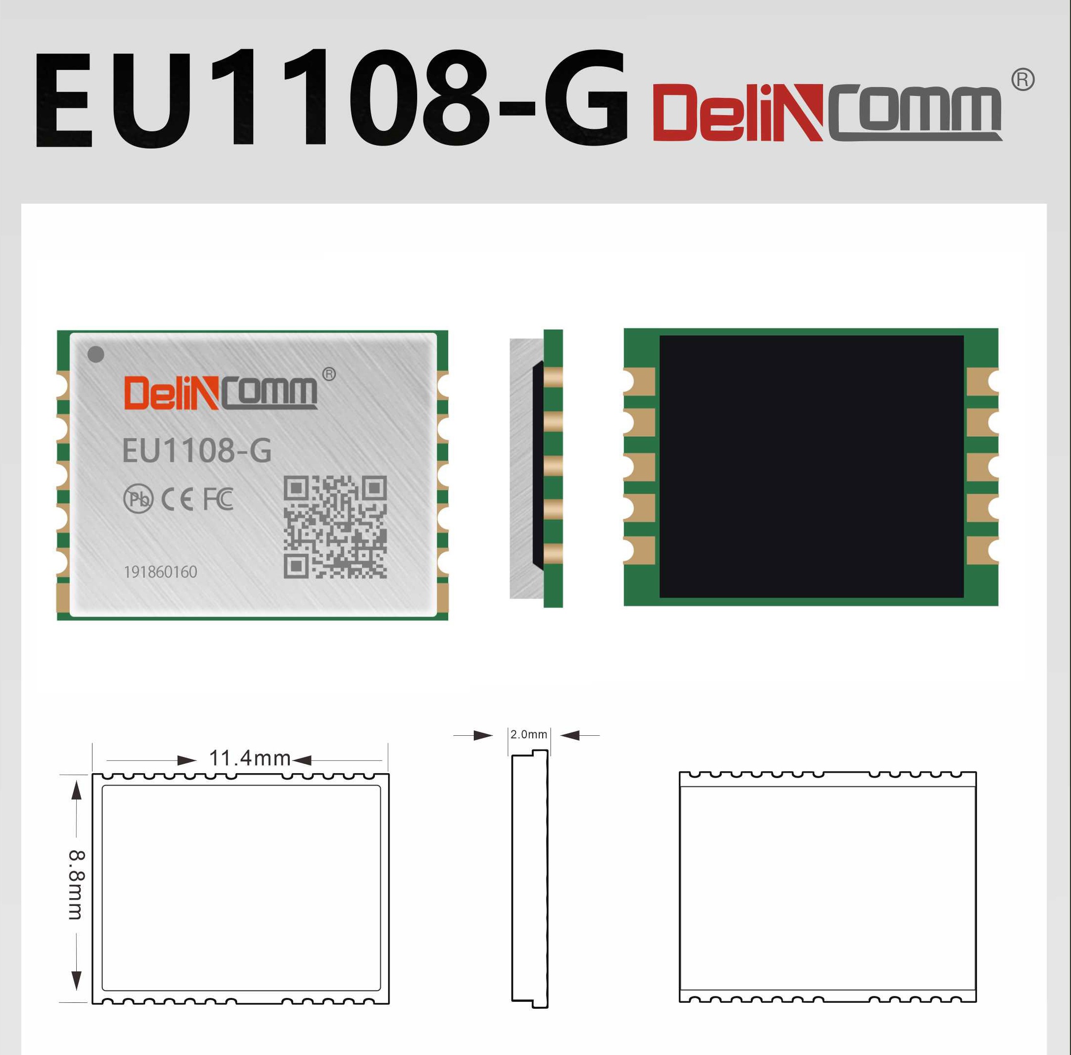 GPS&GLONASS Module  EU1108-G